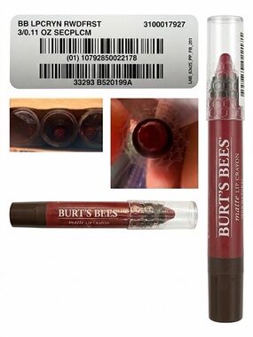 Burt's Bees Matte Lip Crayon - Redwood 3 pack